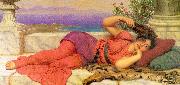 John William Godward Noonday Rest oil